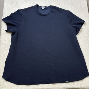 One Bone Bullet Tee Shirt Men's Size 5 Black Textured Crewneck